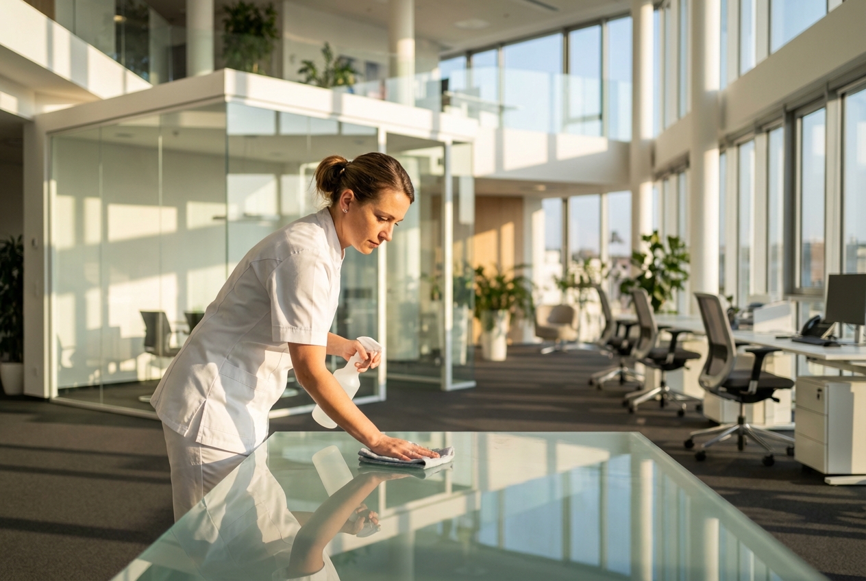 Büroreinigung in Salzburg, Wien und Graz