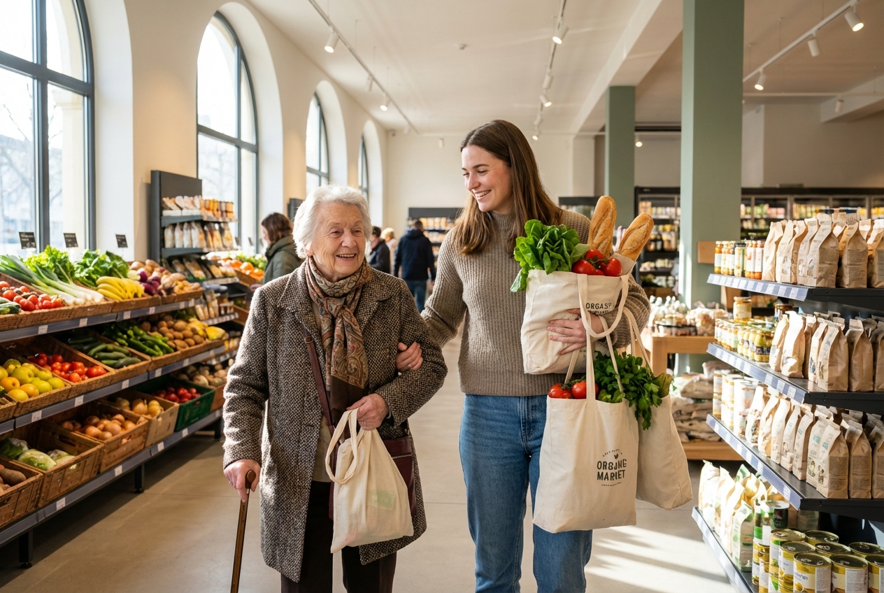 Einkaufshilfe in Salzburg, Wien und Graz